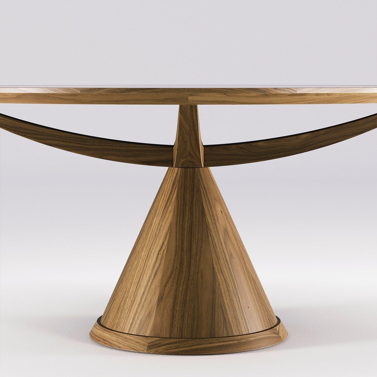 Круглый деревянный стол для гостиной Wewood VASCO ARCH-00147677 - Вид №21