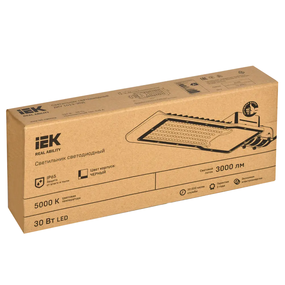 Светильник светодиодный уличный IEK «ДКУ» 1013-30Д 30 Вт 5000 К IP65 STLM-2054600 - Вид №6