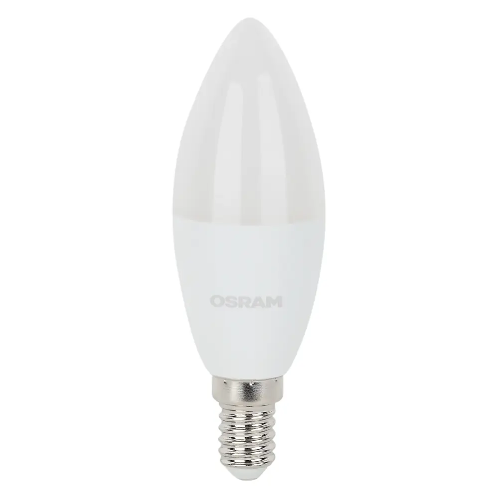 Лампа светодиодная Osram свеча 9Вт 806Лм E14 нейтральный белый свет 85100532 STLM-2153370  - Вид №1