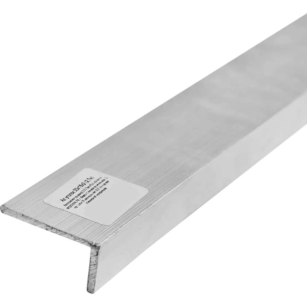 Santreyd L-профиль алюминиевый для монтажа стеновых панелей 30x15x2x2700 мм 89034271 STLM-1010753 - Вид №2