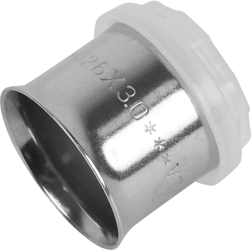 Гильза Valtec 26 мм никелированная латунь VTM.290.N.000026 STLM-2041798