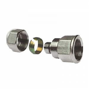 Муфта обжим-В с оловянным покрытием HENCO 20х1/2"