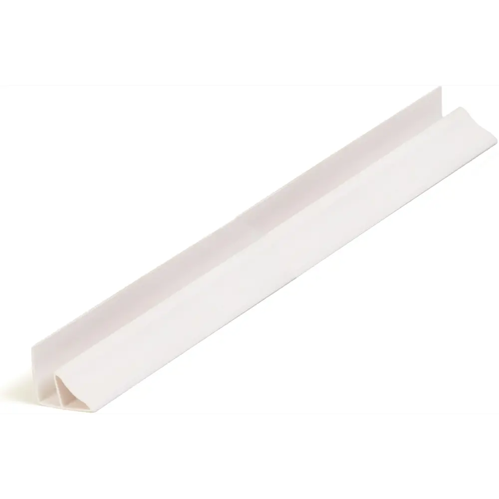 Плинтус ПВХ 13.5 см 3 м цвет белый Santreyd STLM-2190541