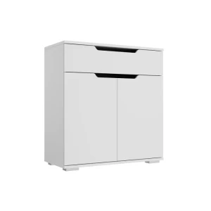 91848117 Комод Мк стиль Лайт 1 ящик 75x35x79.8 см лдсп цвет белый STLM-1395801