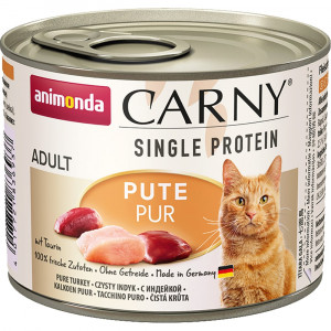 ПР0059593 Корм для кошек Carny Single Protein монобелковый индейка банка 200г Animonda