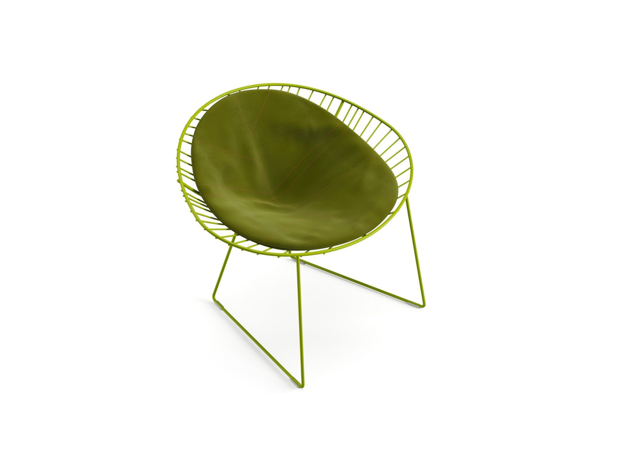 Стальной сани сад стул Arper ARCH-00047382 - Вид №5