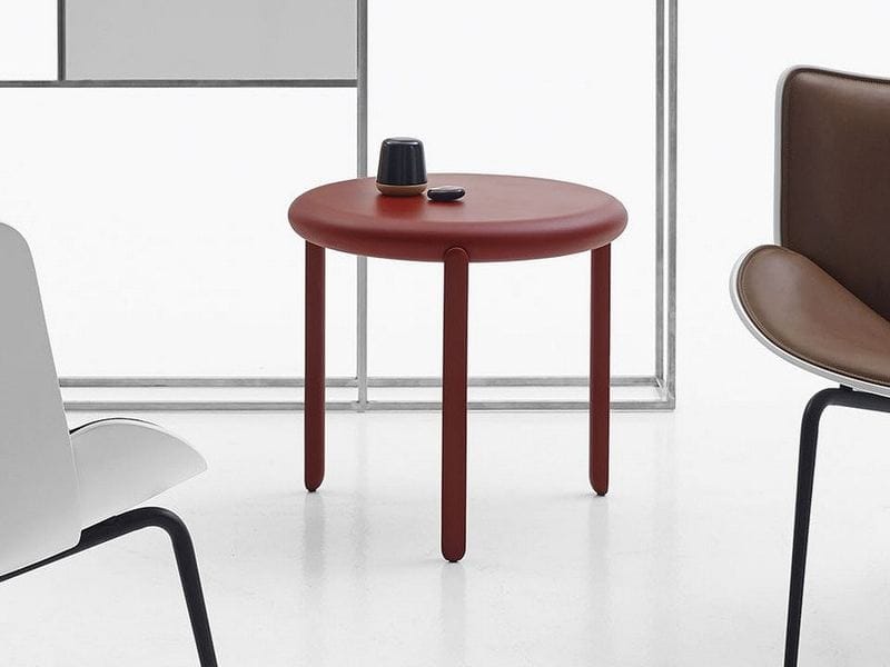 Круглый деревянный журнальный столик B&B Italia MARU ARCH-00104049