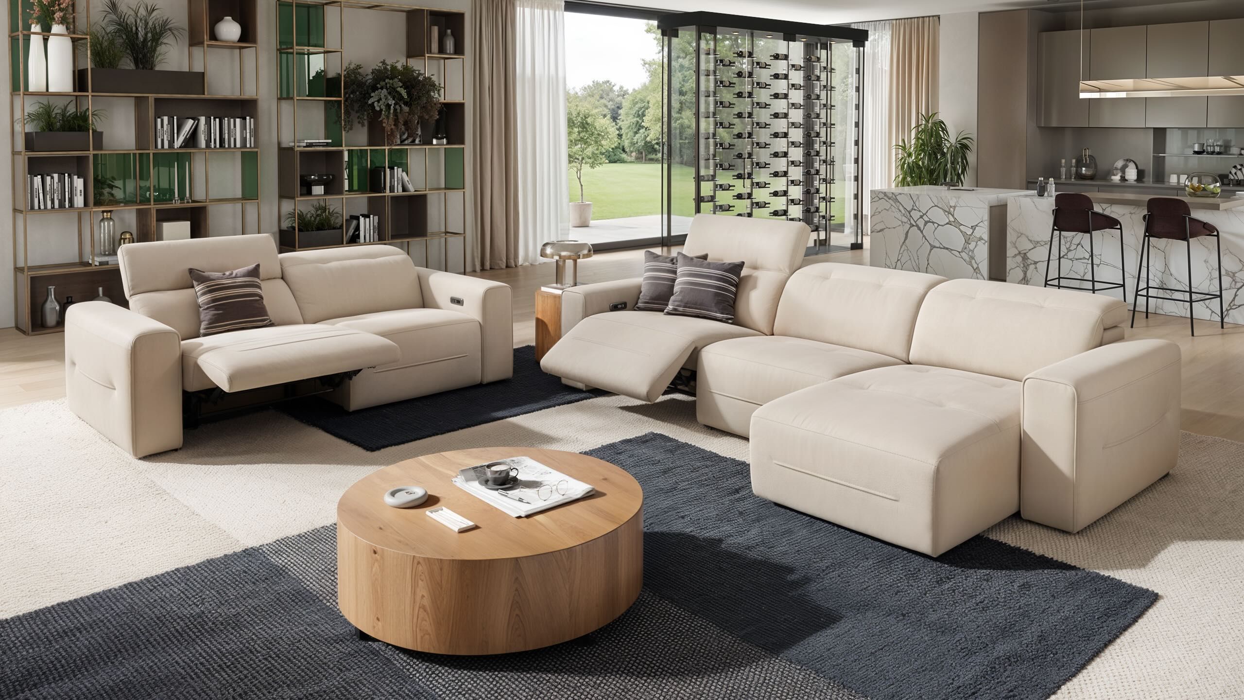 3-местный тканевый диван Sofanella Канны ARCH-00052492 - Вид №1