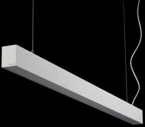 LUNOO Светодиодный подвесной светильник прямого света из алюминия с порошковым покрытием L-way