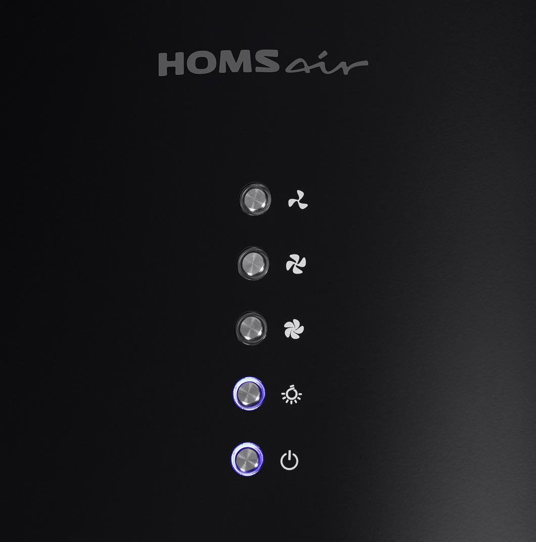 9039434 Вытяжка островная HOMSair ART 1050IS 35 черный STDN-0099058 - Вид №9