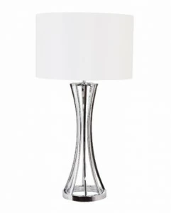 Настольная лампа Amara от RVAstley 5740 RVASTLEY ИНТЕРЬЕРНЫЕ 061956 Белый;хром