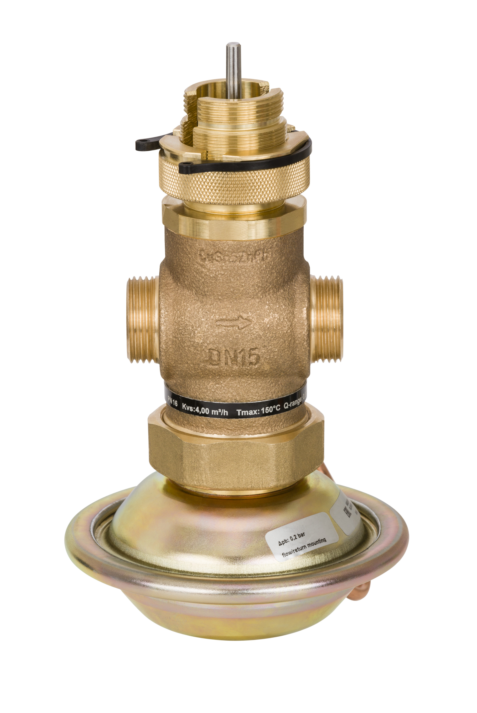 Danfoss Клапан регулирующий комбинированный AVQM с наружной резьбой или фланцевый Комб. р-рAVQM PN16 32/10//0,2/резьб. 003H6740  - Вид №8