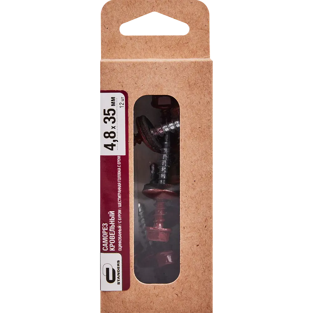 Кровельные саморезы Standers с буром для металлочерепицы и профнастила 89212986 STLM-1542161 - Вид №3