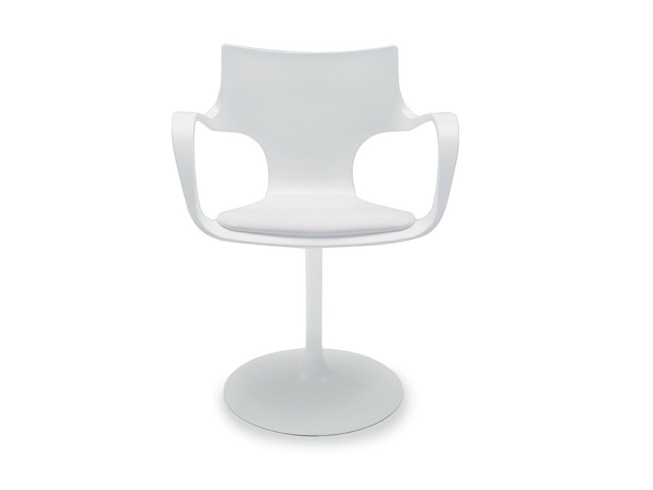 Вращающееся кресло из полипропилена Sovet Italia флейта ARCH-00143654 - Вид №5