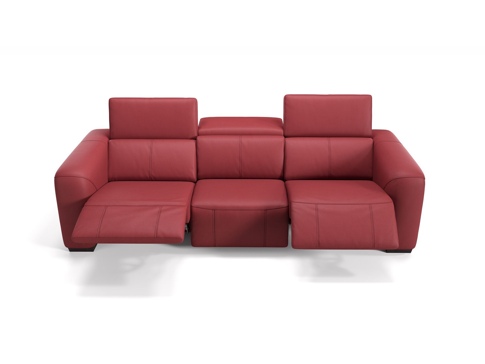 3-местный кожаный диван Sofanella Сорренто ARCH-00099745