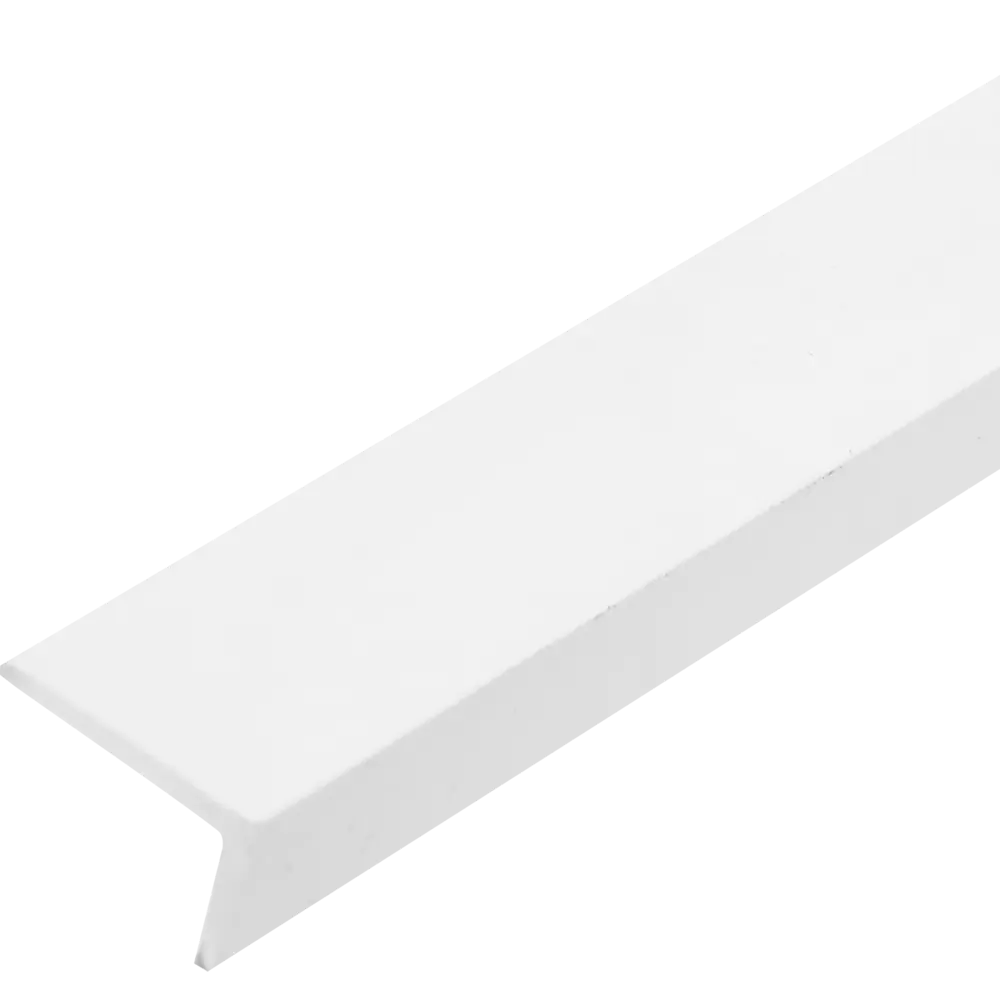 Уголок ПВХ 20x10x1.5x1000 мм цвет белый GAH ALBERTS STLM-2200534