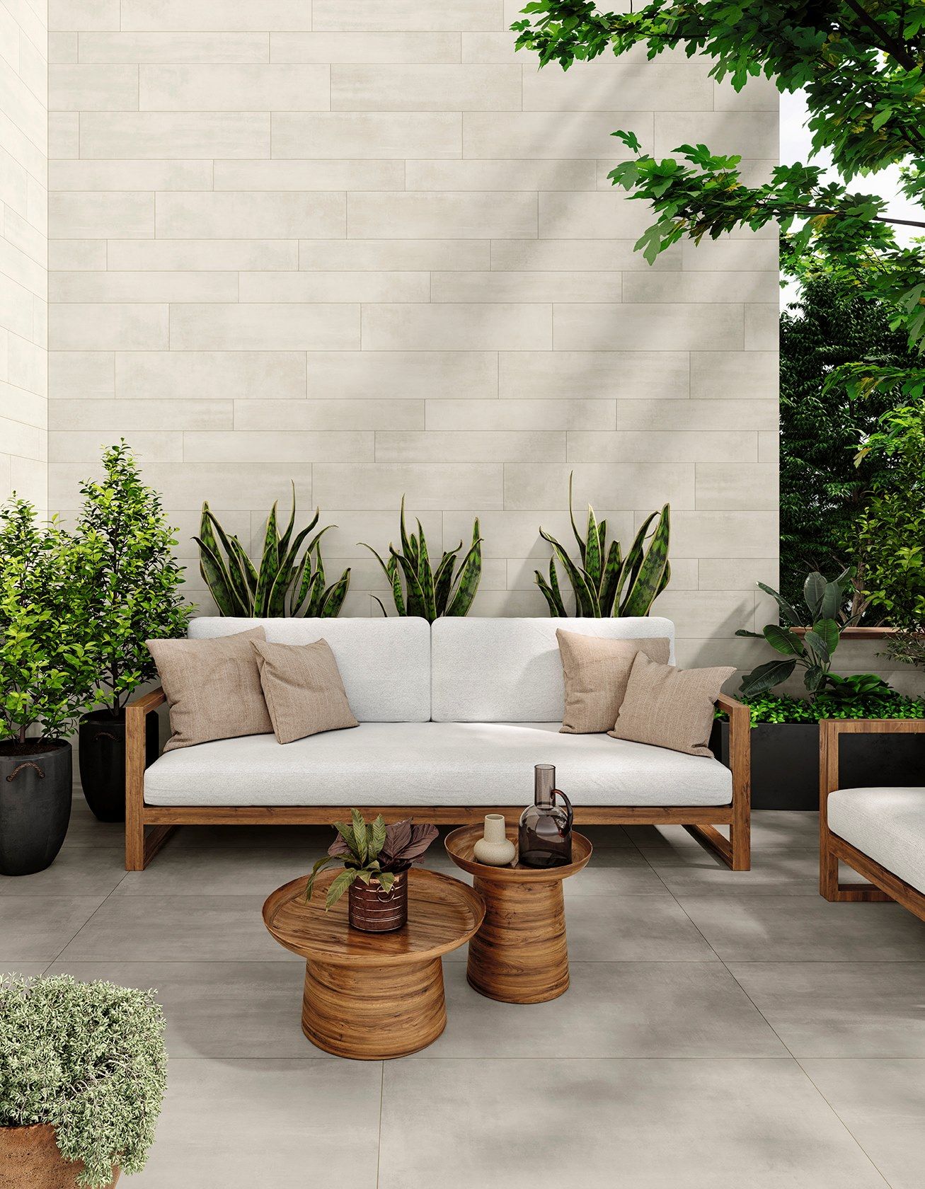 Пол / покрытие для внутреннего и наружного применения с эффектом цемента Revigrés ARCH-00073400 - Вид №4