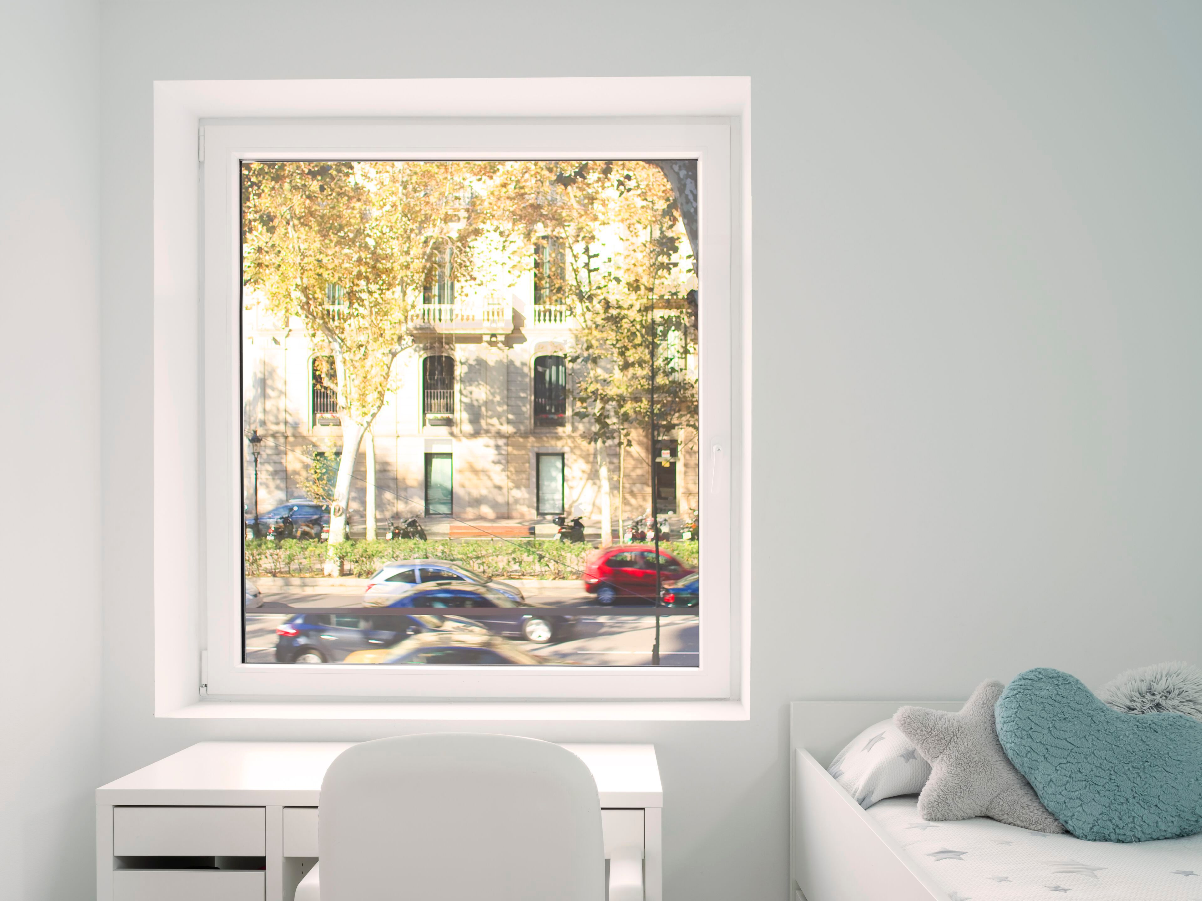 ПВХ створки тепловой резки окна GC Infissi ASTRA LUX ARCH-00010938