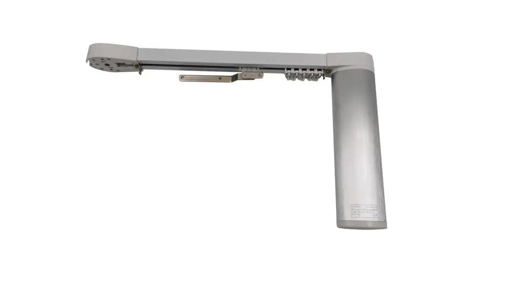 90286108 Электрокарниз раздвижной Novo N17 S (аккумуляторный) 450 сантиметров открытие - к приводу (без пульта), 1 ряд STLM-0169241