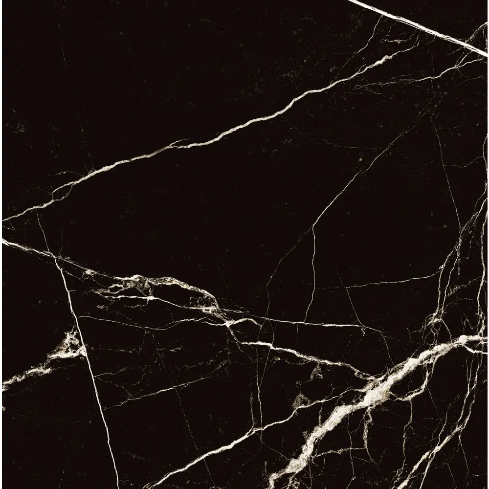 Глазурованный керамогранит Arcadia Ceramica Black Spinder High Gloss 60x60 см 1.44 м² глянцевый цвет черный STLM-2178625