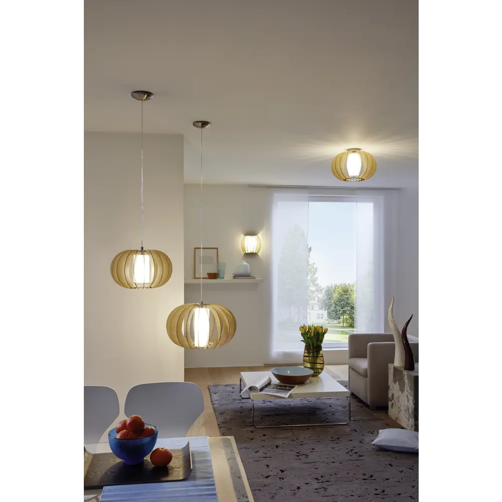 Бра Eglo «Stellato 3» 1xE27x60 Вт, цвет клён STLM-2041817 - Вид №8