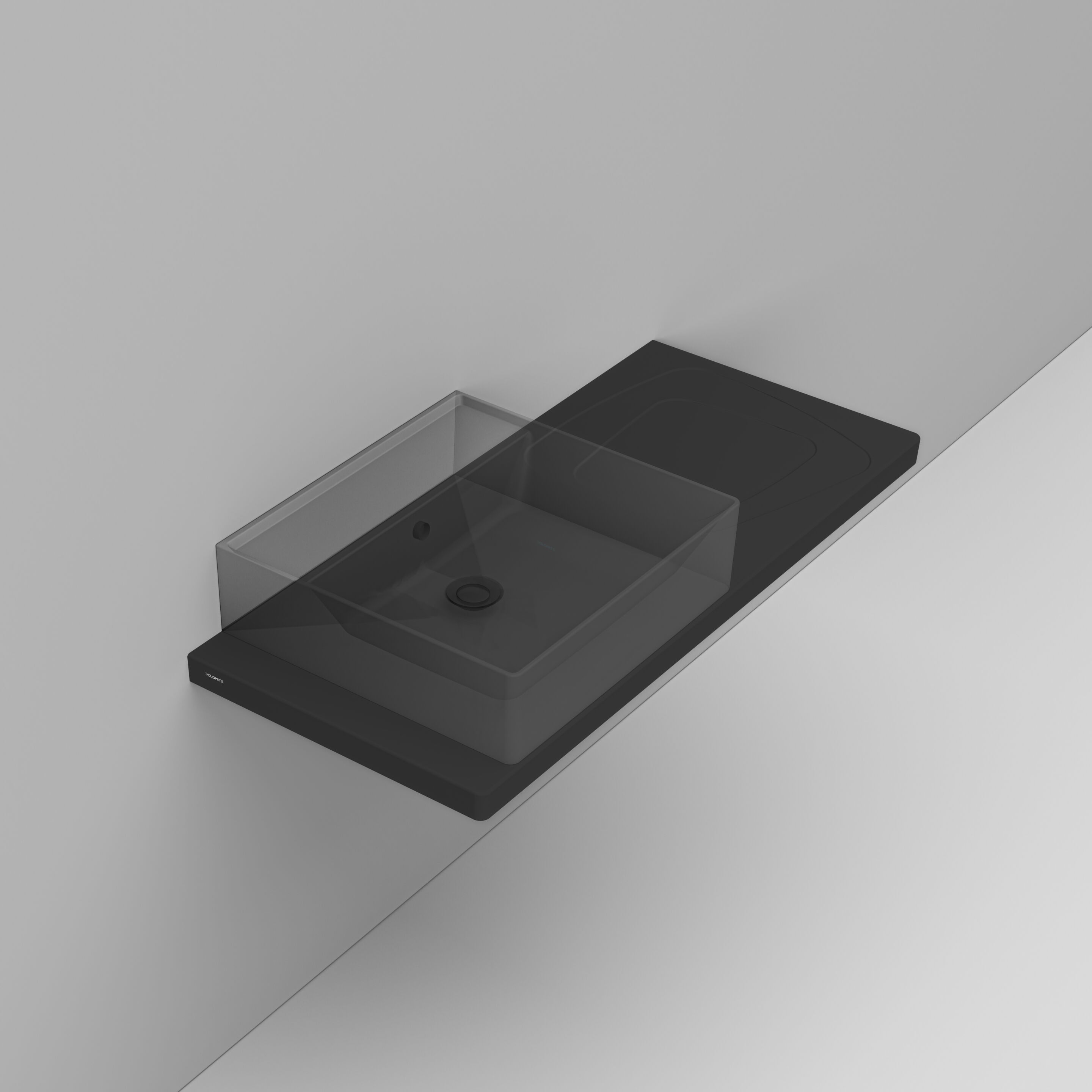 Керамическая столешница с одной раковиной Ceramica Dolomite за пределами ARCH-00033113 - Вид №3