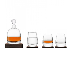 G1220-00-301 Набор для виски с деревянными подставками islay whisky, 4 пред. LSA International