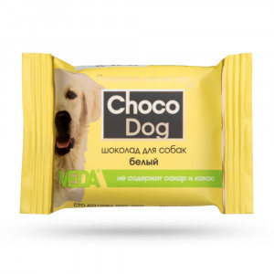 ПР0043758 Лакомство для собак Choco Dog шоколад белый 15г ВЕДА
