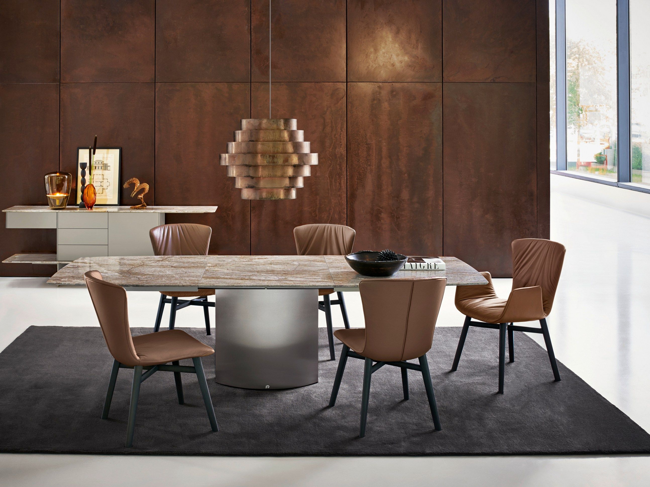 Прямоугольный обеденный стол из натурального камня Draenert ADLER II MAGNUM ARCH-00101026 - Вид №2