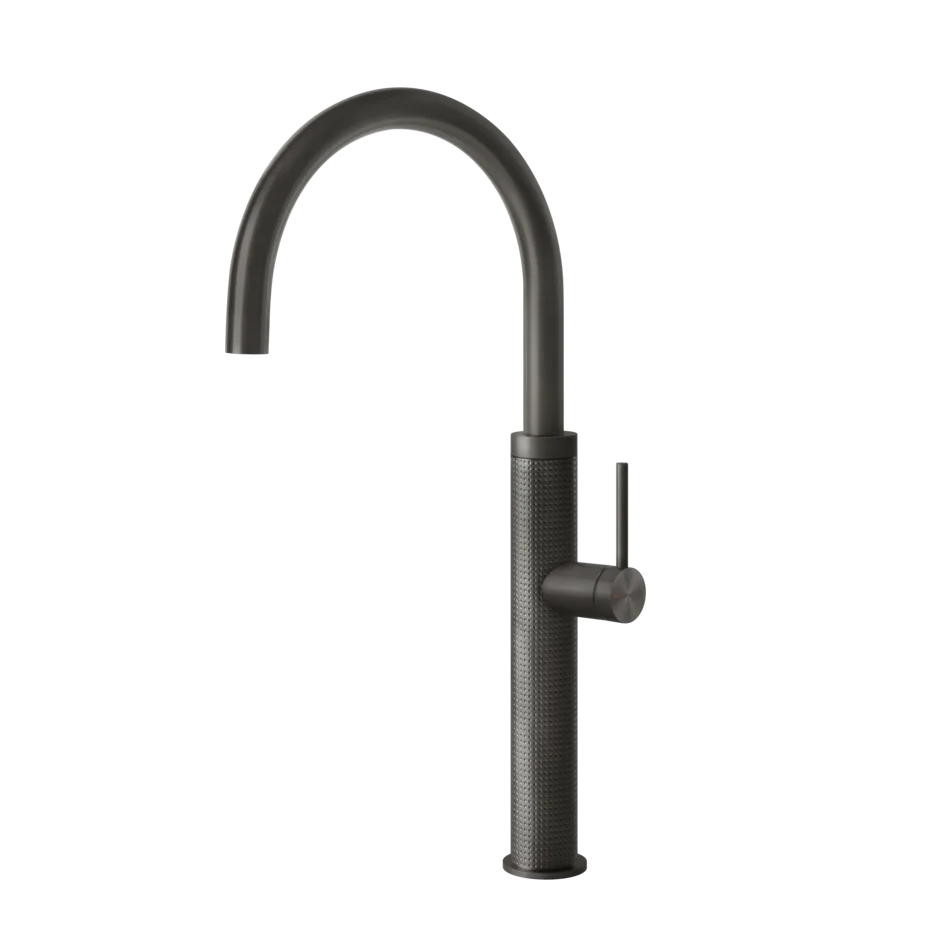 Смеситель для раковины 60020 707 Gessi Gessi316 ЧЕРНЫЙ МЕТАЛЛ BR. PVD 60020707