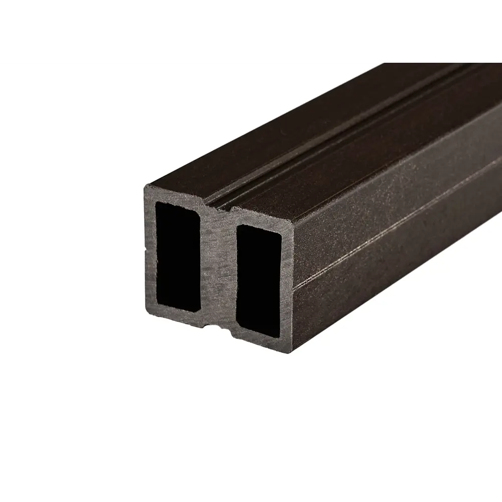 Лага для террасной доски Groentec 50x40x4000 мм ДПК цвет венге STLM-2131270