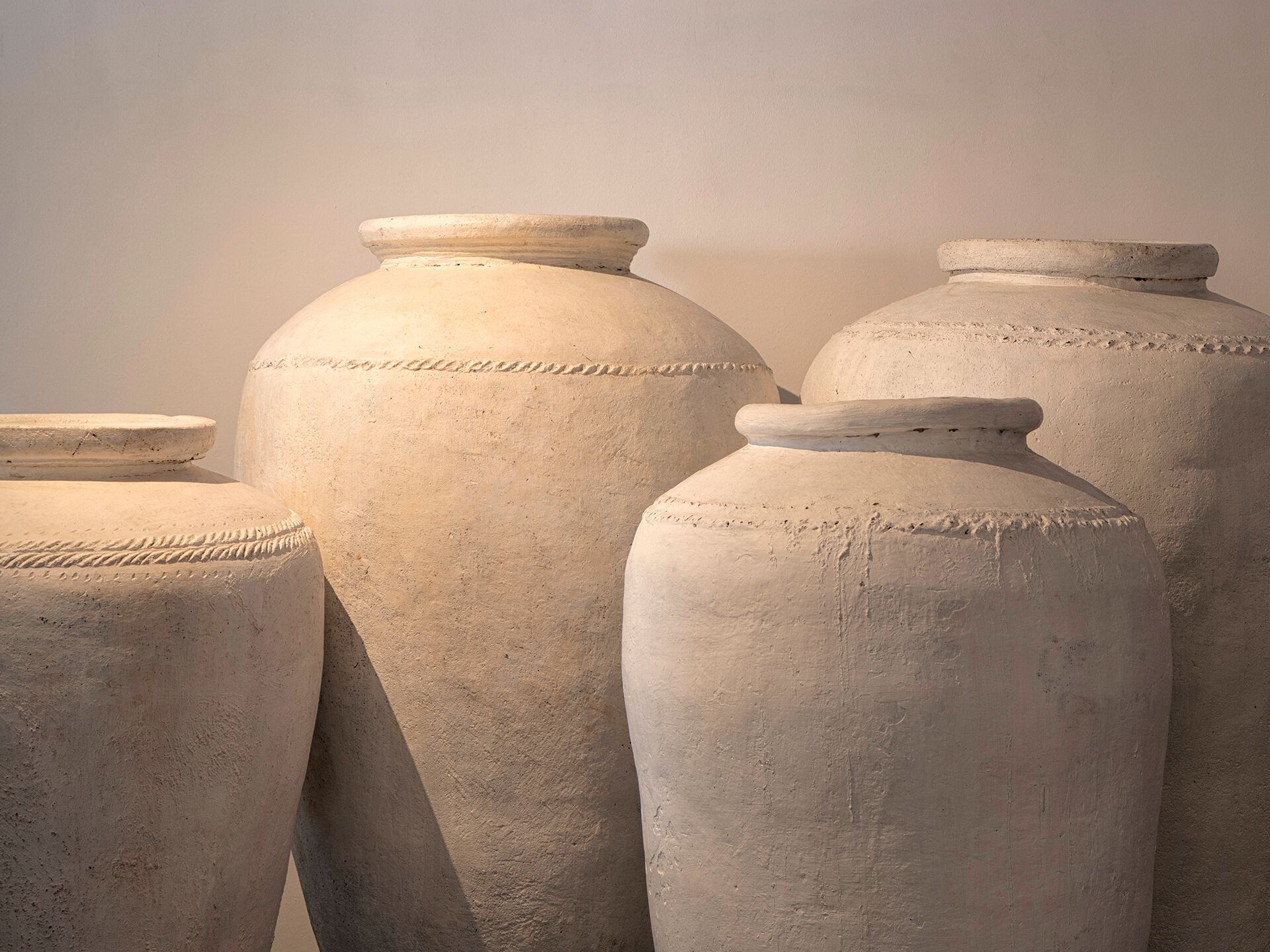 Круглый терракотовый садовый горшок ручной работы Vical Home MIMETIZ ARCH-00113217 - Вид №5