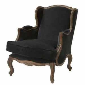 Кресло Grand Pere от Eichholtz черное EICHHOLTZ ДИЗАЙНЕРСКИЕ, EICHHOLTZ 062241 Черный