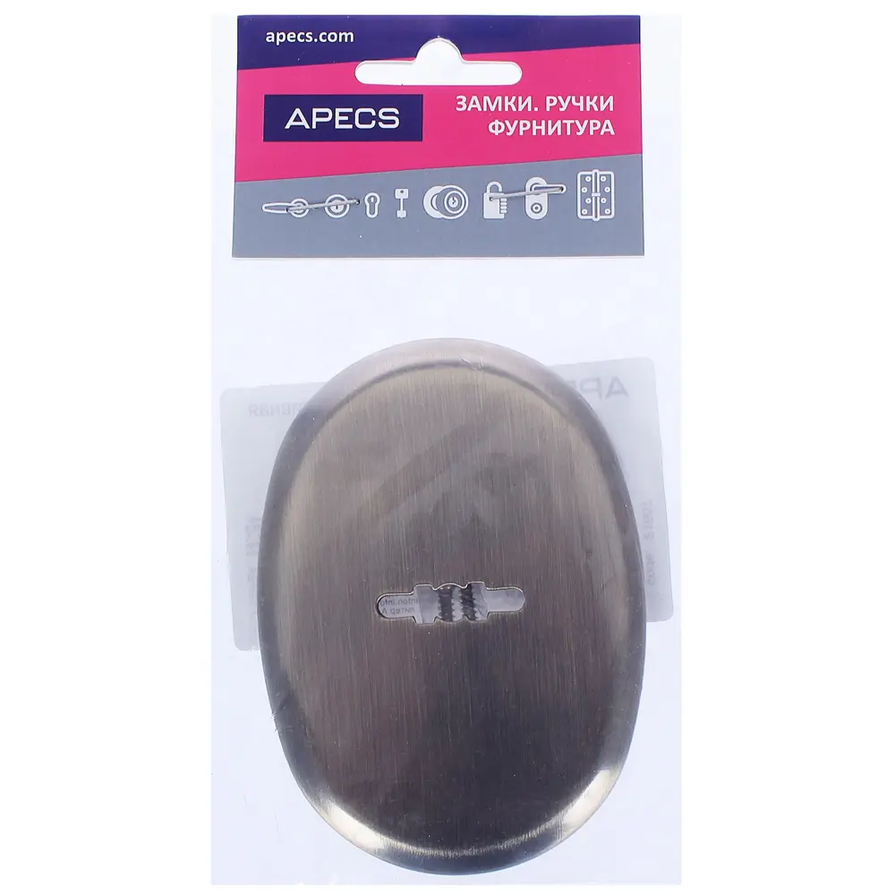 Декоративная накладка APECS для входной двери бронзового оттенка 81981391 STLM-0016519 - Вид №2