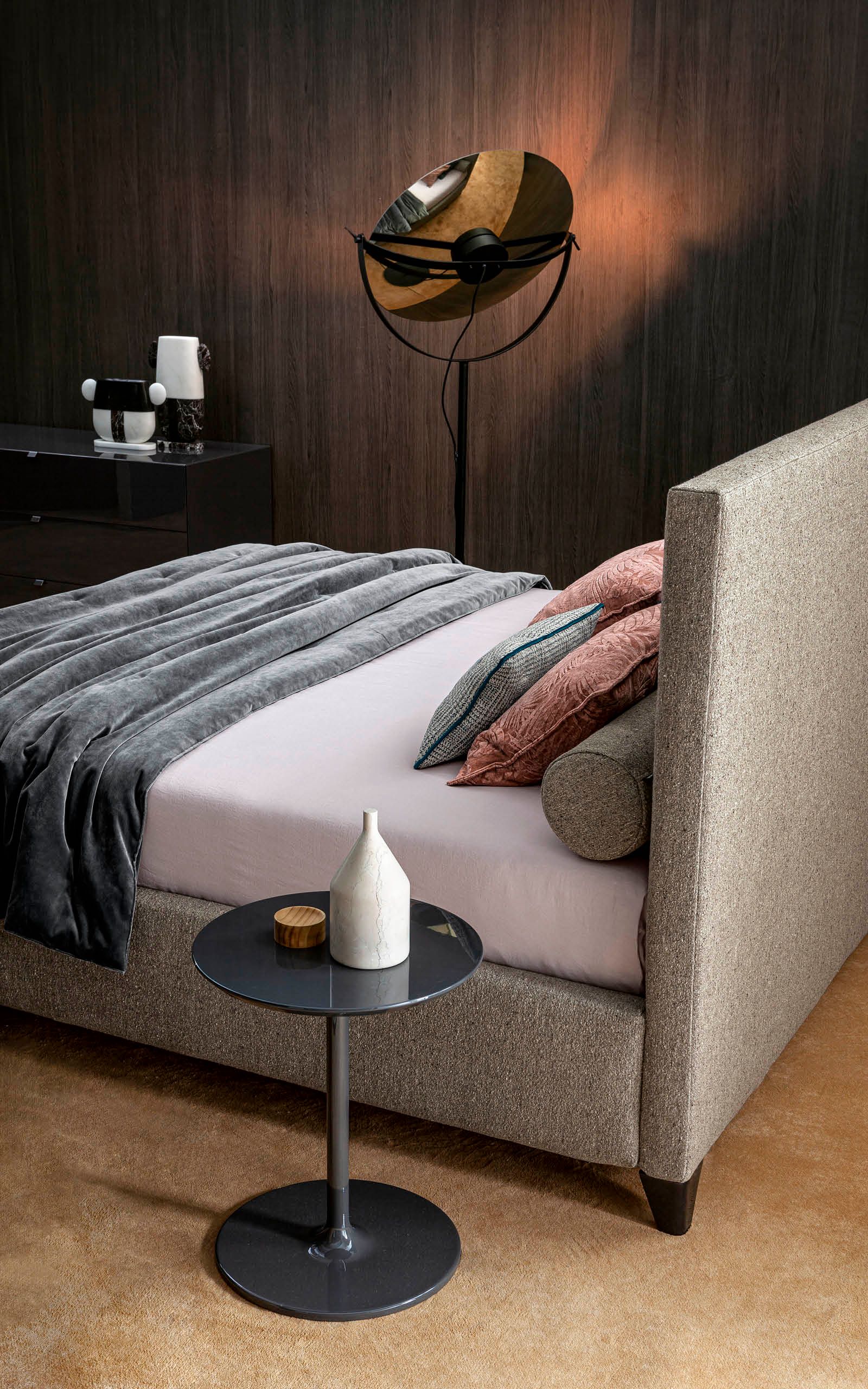 Двуспальная кровать с мягким изголовьем Twils ARCH-00091103 - Вид №12