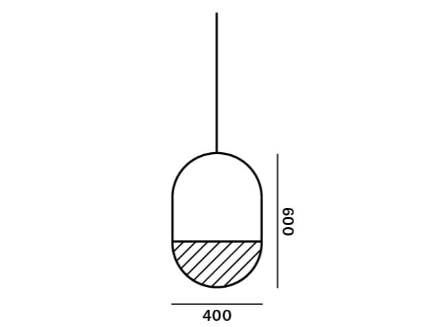 Стеклянный подвесной светильник BROKIS Геометрическая ARCH-00024113 - Вид №51