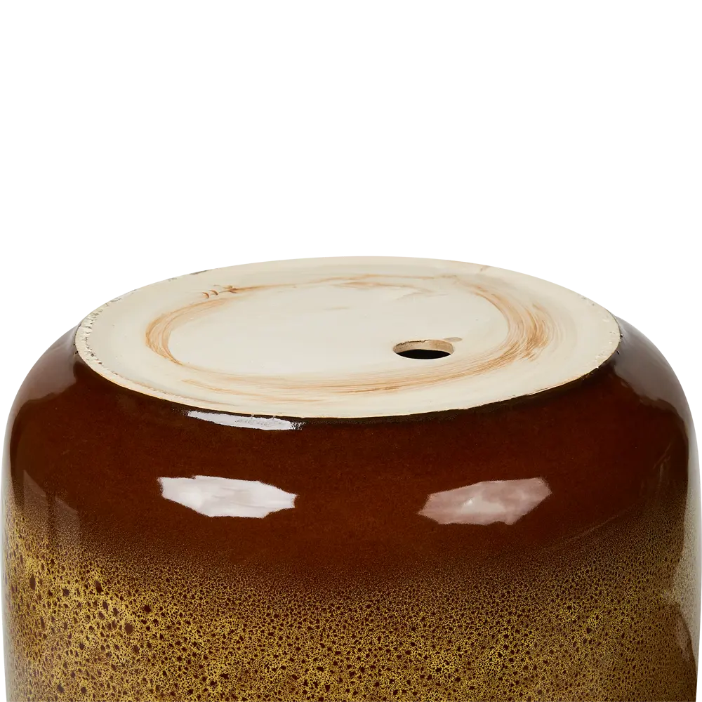 Горшок цветочный Gonchar Лира №1 Люкс ø29 h26 v11.5 л керамика желтый Товар без серии STLM-2163396 - Вид №2