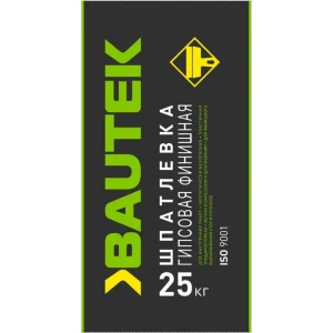 Шпаклевка гипсовая финишная Bautek 25 кг