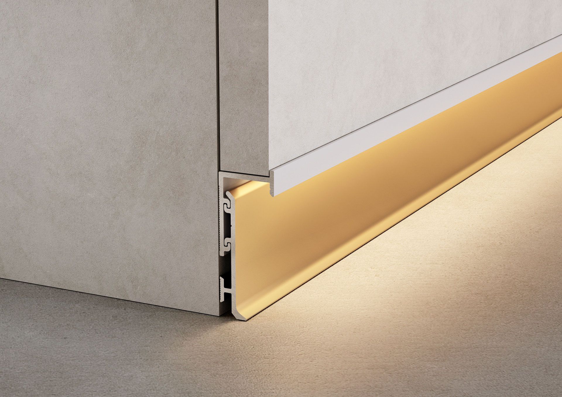 Алюминиевый плинтус со светодиодом EMAC Italia Novorodapie® ARCH-00022550 - Вид №1