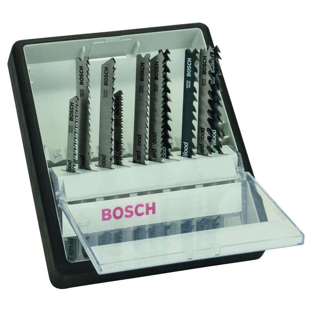 Набор пилок для лобзика по дереву Bosch Robust, 10 шт BOSCH PROFESSIONAL STLM-2087079