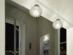 Vetreria Vistosi Светодиодный потолочный светильник прямого света из муранского стекла Diamante