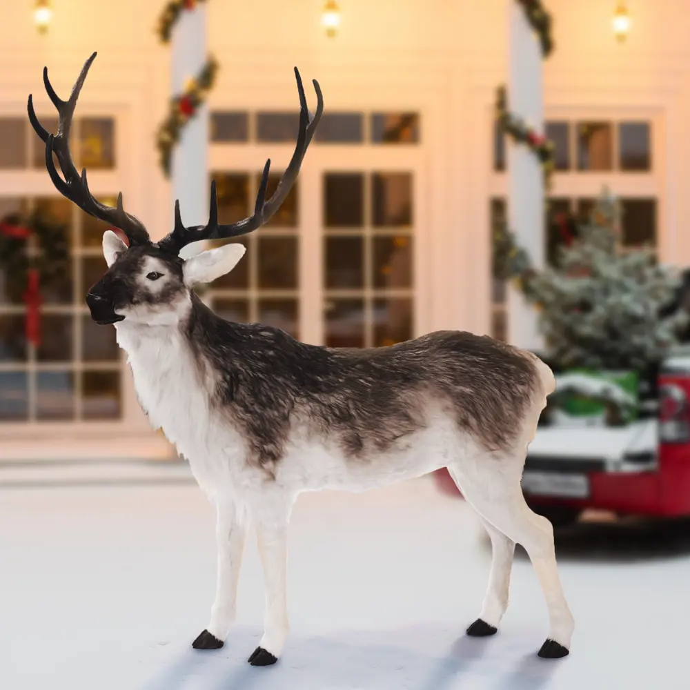 83558122 Фигурка декоративная Олень 120x55x144 см STLM-1465138 Santreyd Christmas - Вид №11