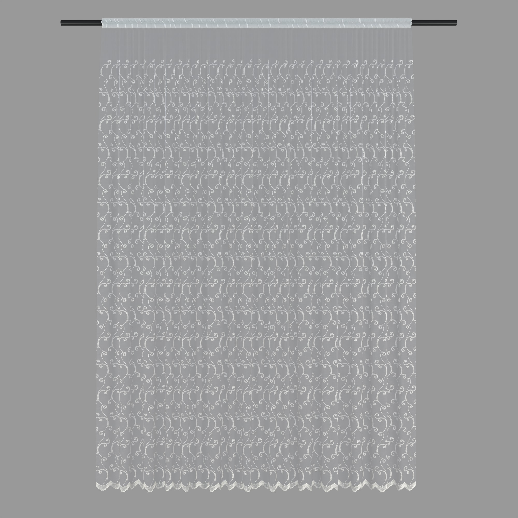 88741046 Тюль 1 м/п Десерт сетка 280 см цвет кремовый Santreyd  - Вид №5