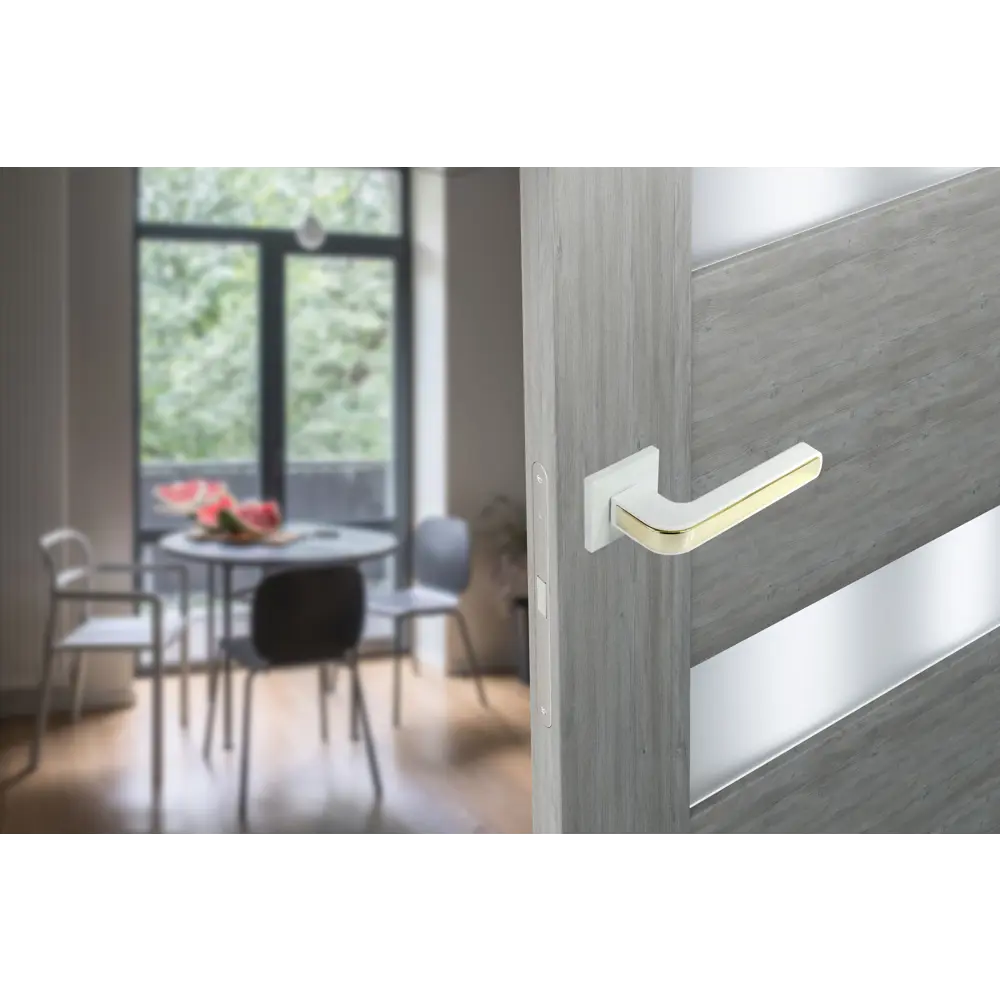 Дверные ручки Edson EDS-174B-Q2 белые для межкомнатных дверей 85170514 STLM-0059410 - Вид №7