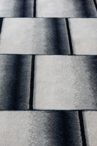 Прямоугольный шерстяной ковер ручной работы