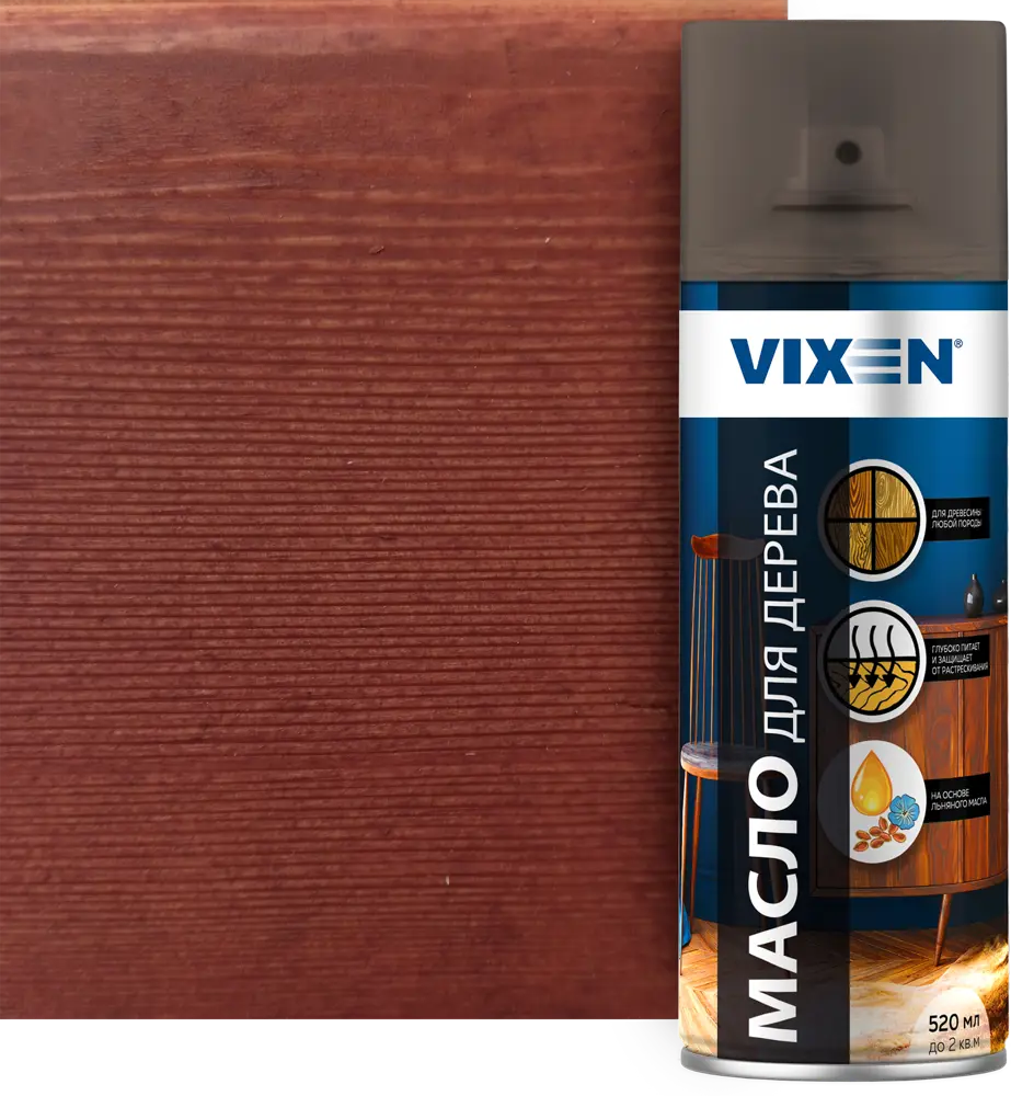 Масло для дерева Vixen - защита и уход за древесиной 82432402