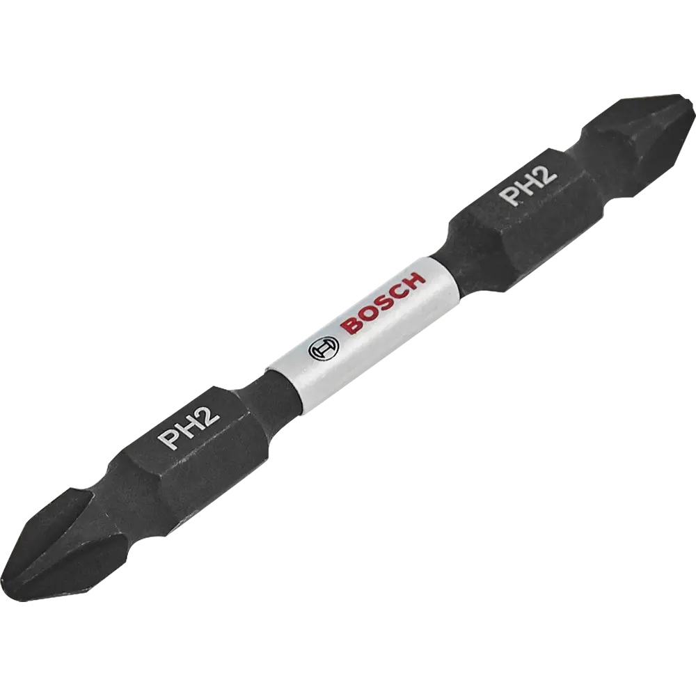 Бита ударная двусторонная Bosch Impact Control 2608522337 PH2/PH2x65 мм, 8 шт BOSCH PROFESSIONAL STLM-2047505 - Вид №1
