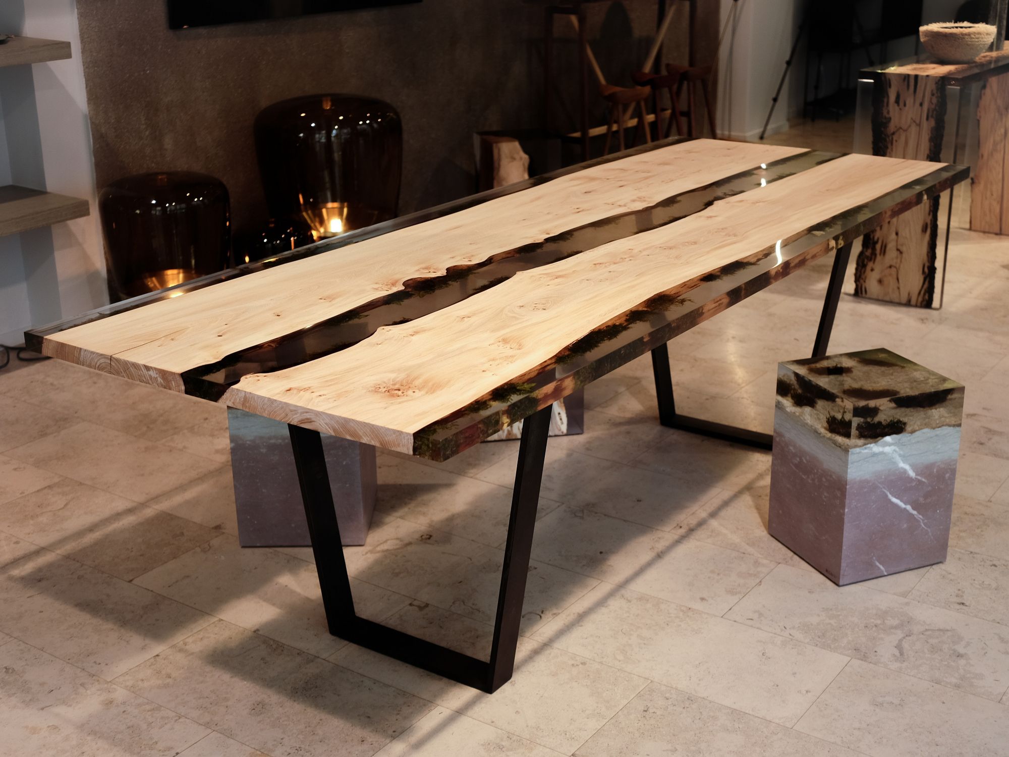 Прямоугольный обеденный стол alcarol Undergrowth ARCH-00029756 - Вид №7