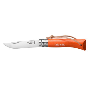 op_001723_OR Нож складной туристический 8 см оранжевый Opinel