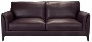 Duvivier Canapés 3-х местный кожаный диван со съемным чехлом  Caudxe22, caudxe23